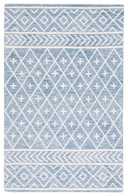 Safavieh Metro Met460M Blue/Ivory Area Rug