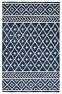 Safavieh Metro Met460N Navy/Ivory Rug.