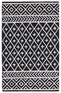 Safavieh Metro Met460Z Black/Ivory Rug.