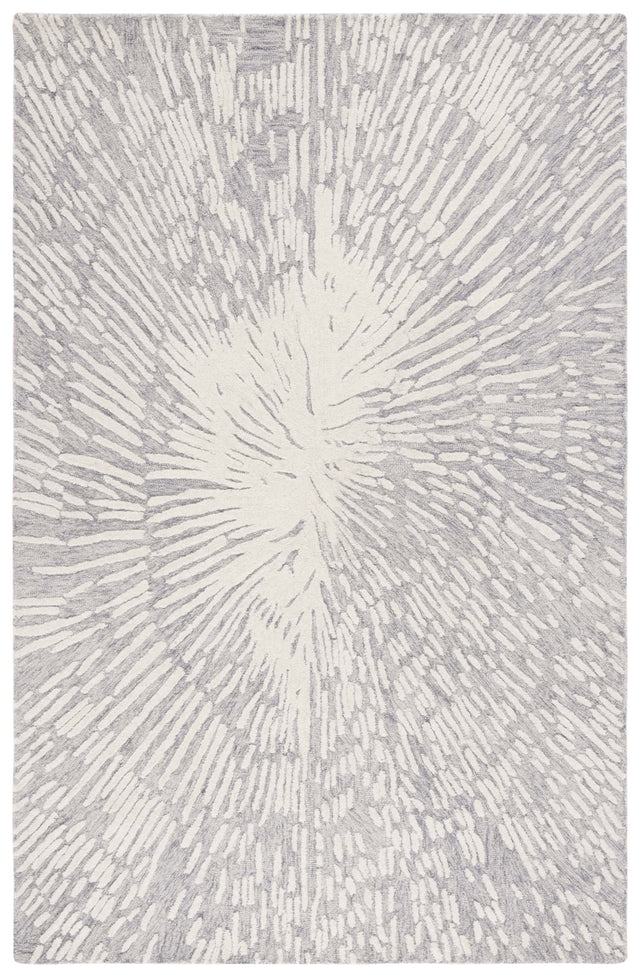 Safavieh Metro Met478F Grey/Ivory Rug.
