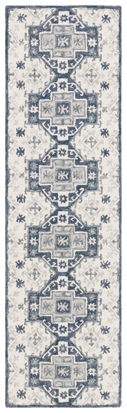 Safavieh Metro Met479H Ivory/Dark Grey Area Rug