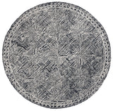 Safavieh Metro Met480Z Black/Ivory Rug.