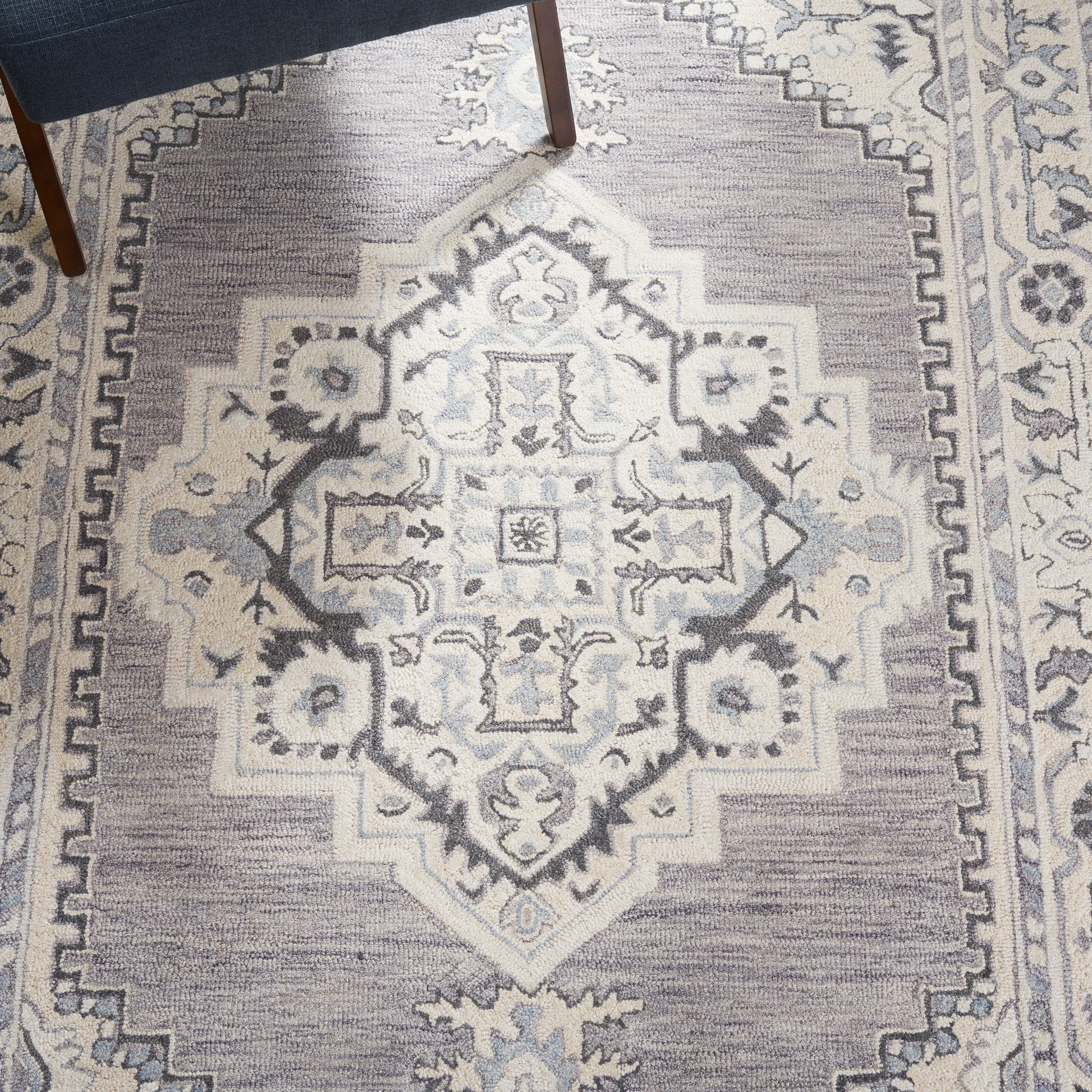 Safavieh Metro Met615F Grey/Ivory Area Rug