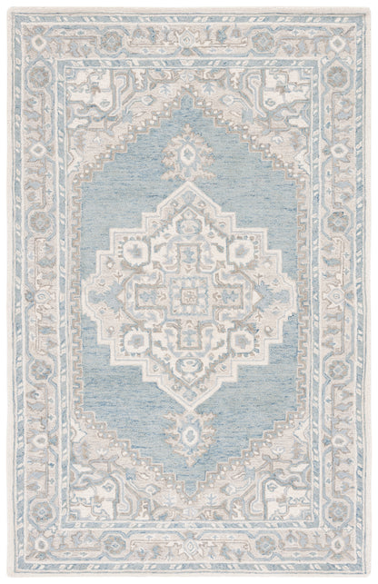 Safavieh Metro Met615K Light Blue/Ivory Area Rug