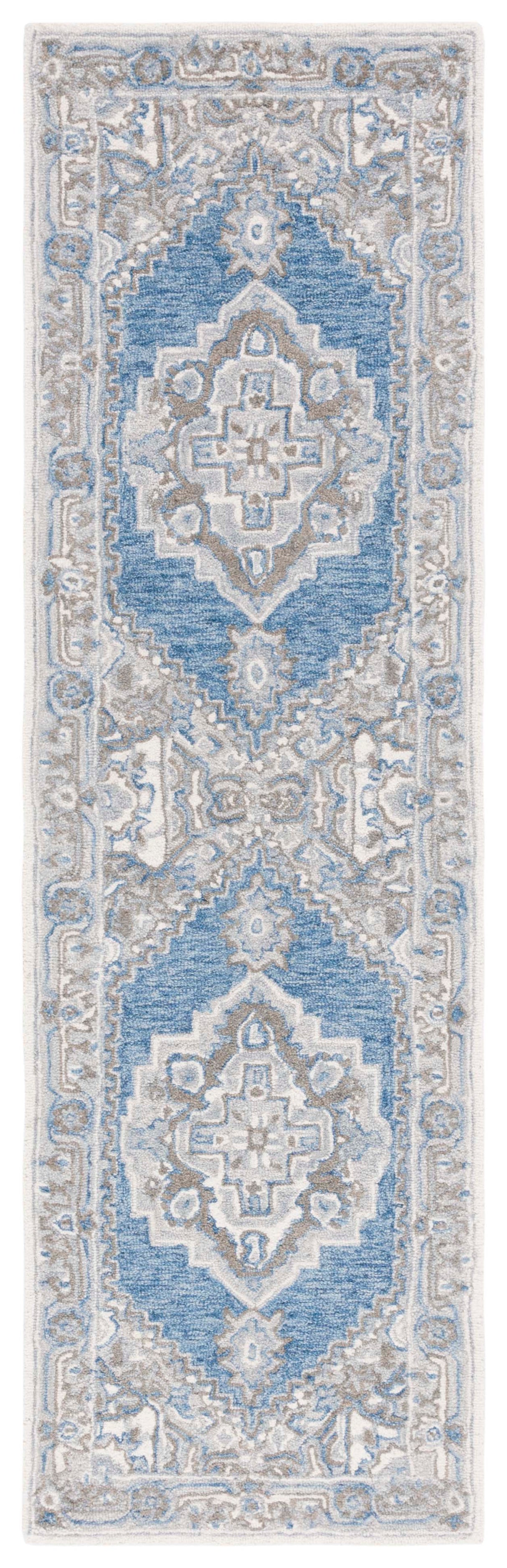 Safavieh Metro Met615N Navy/Ivory Rug.