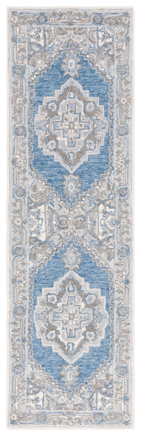 Safavieh Metro Met615N Navy/Ivory Rug.