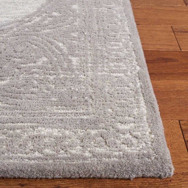 Safavieh Metro Met616G Dark Grey/Ivory Rug.