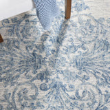 Safavieh Metro Met616M Blue/Ivory Rug.