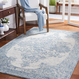 Safavieh Metro Met616M Blue/Ivory Rug.