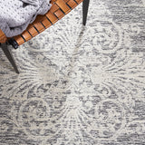 Safavieh Metro Met616Z Ivory/Black Rug.