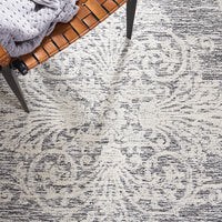 Safavieh Metro Met616Z Ivory/Black Area Rug