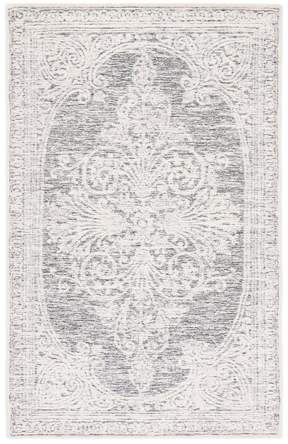 Safavieh Metro Met616Z Ivory/Black Area Rug