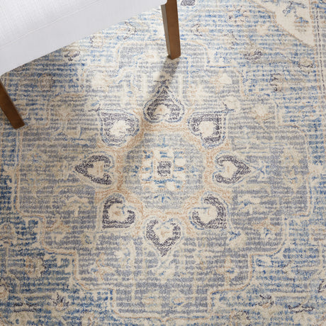 Safavieh Metro Met617F Light Grey/Ivory Rug.