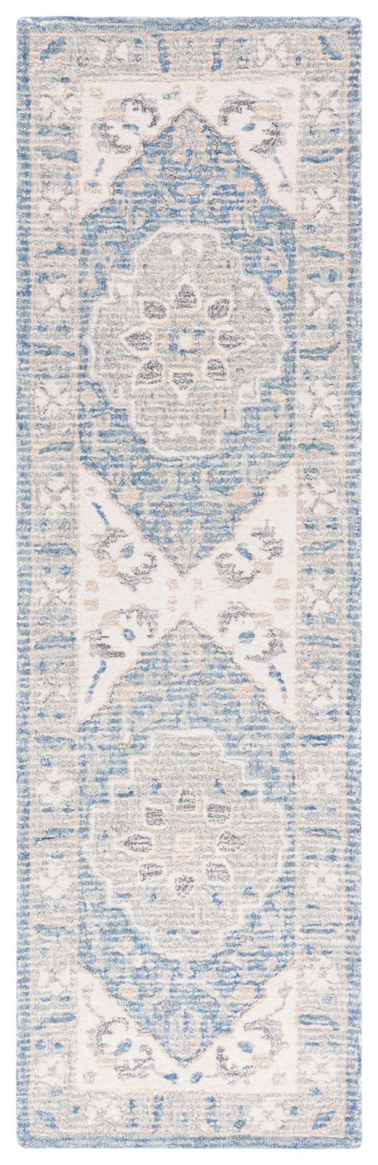 Safavieh Metro Met617M Blue/Ivory Rug.