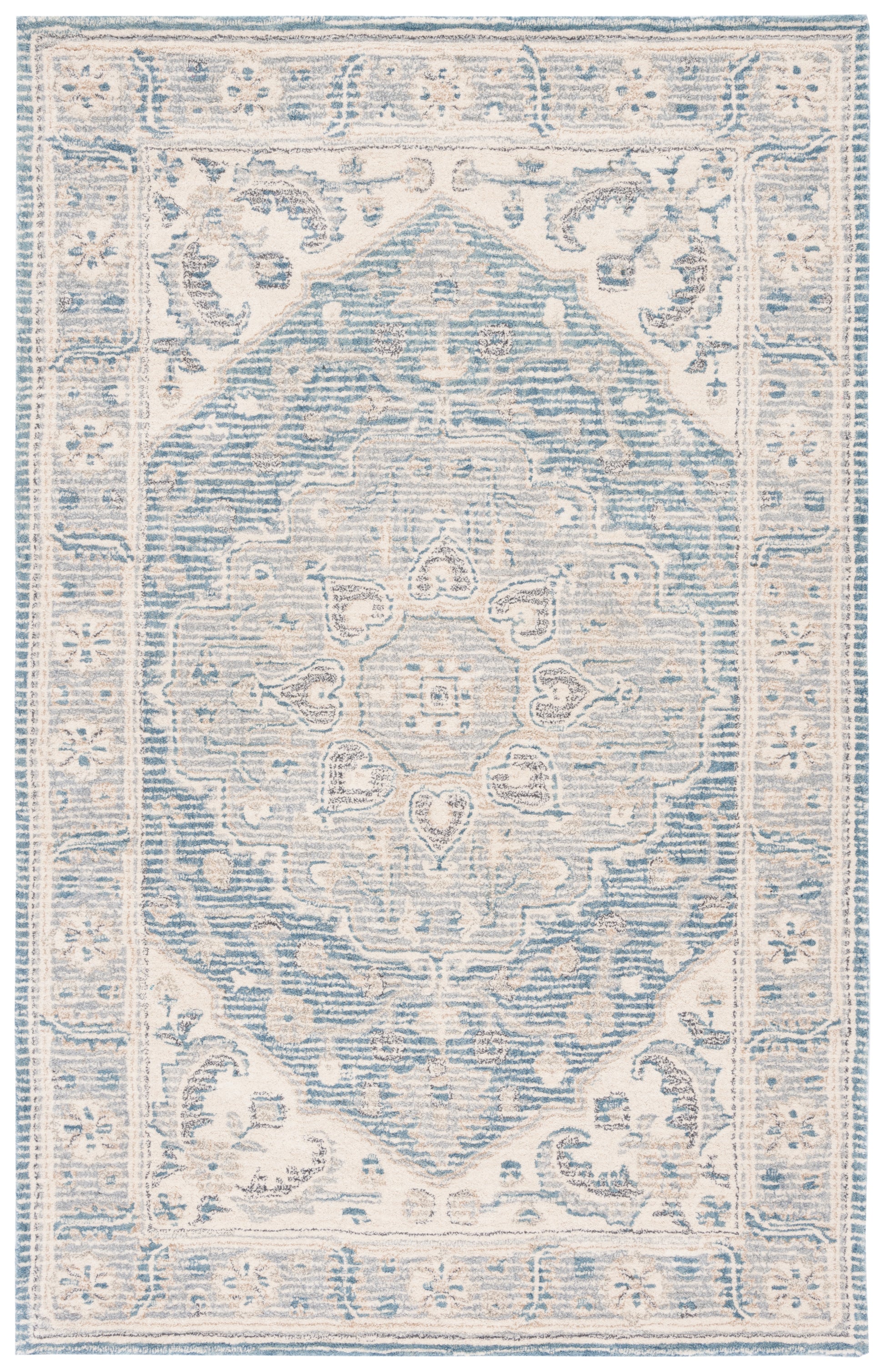 Safavieh Metro Met617M Blue/Ivory Area Rug