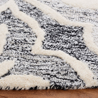 Safavieh Metro Met872Z Black/Ivory Area Rug