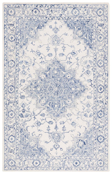 Safavieh Metro Met874M Blue/Ivory Rug.