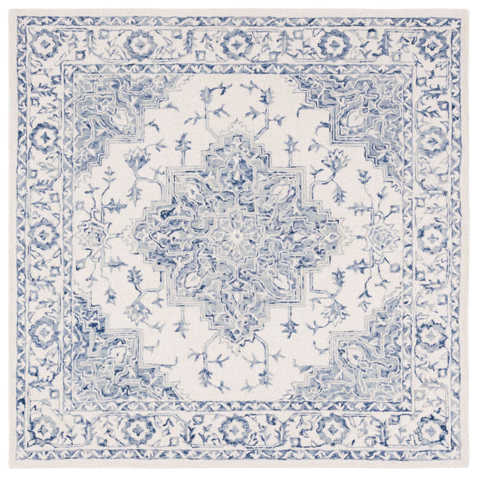 Safavieh Metro Met874M Blue/Ivory Area Rug