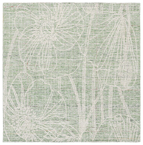 Safavieh Metro Met875Y Green/Ivory Rug.