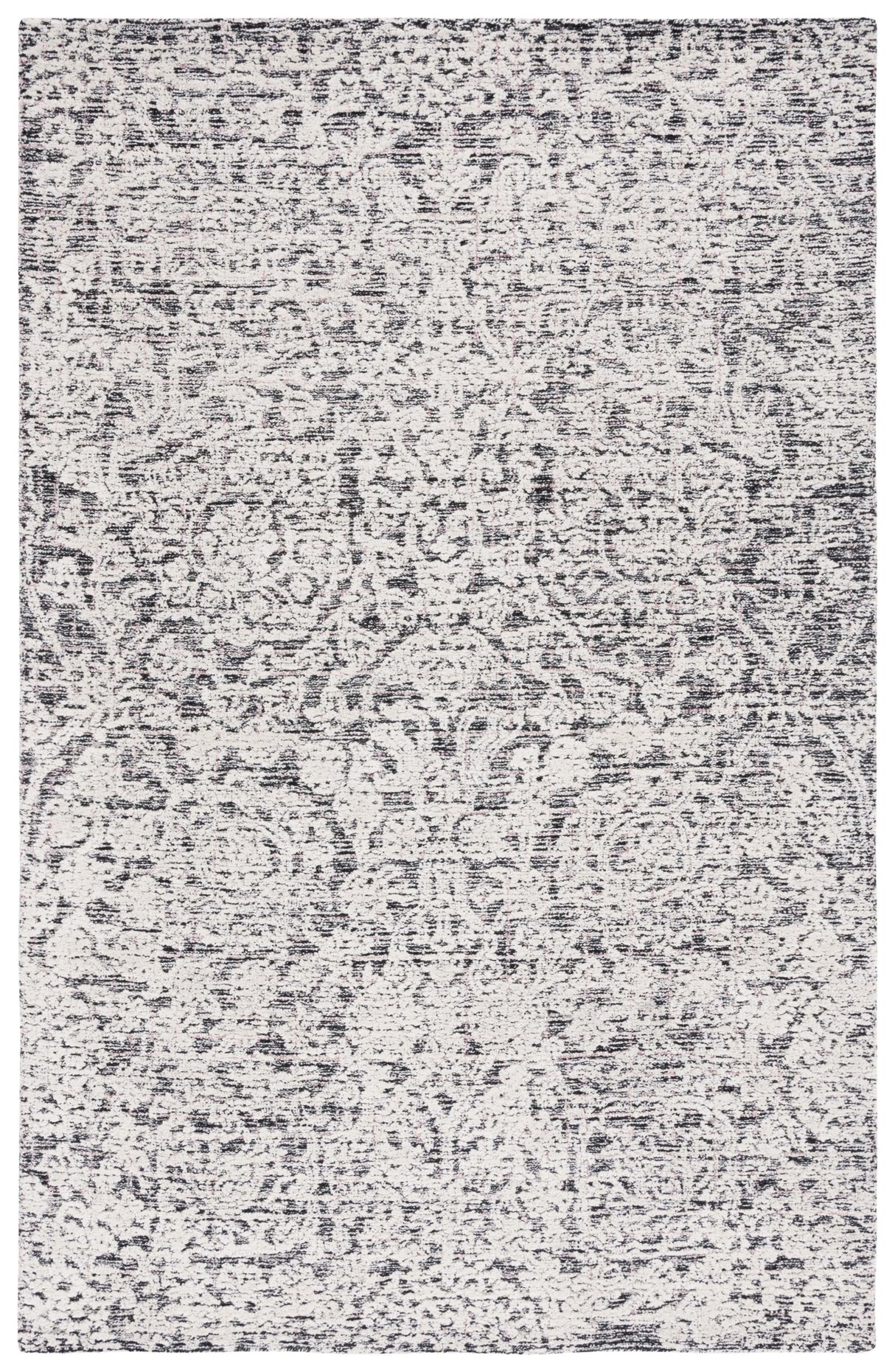 Safavieh Metro Met879Z Black/Ivory Rug.