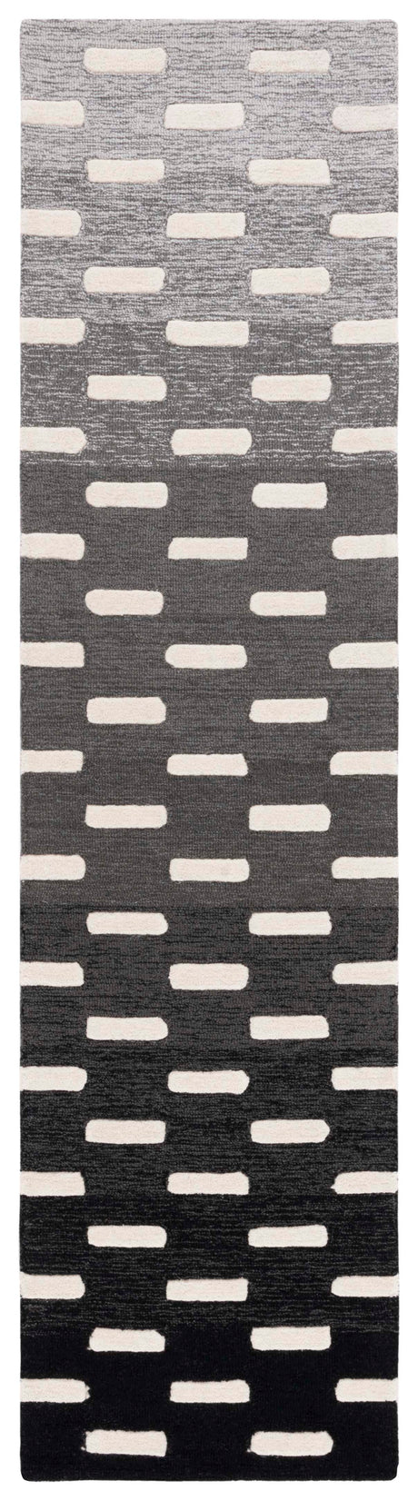 Safavieh Metro Met882Z Black/Ivory Rug.