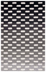 Safavieh Metro Met882Z Black/Ivory Rug.