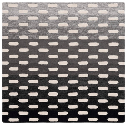 Safavieh Metro Met882Z Black/Ivory Area Rug