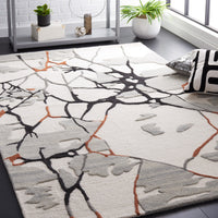 Safavieh Metro Met884F Ivory/Grey Area Rug