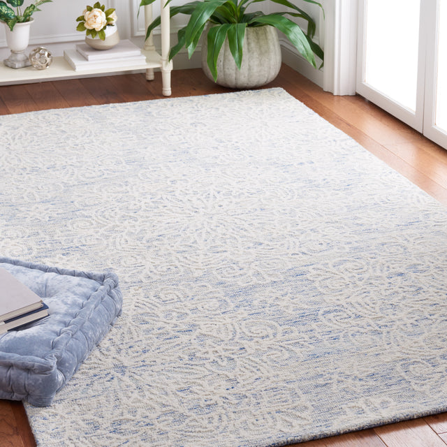 Safavieh Metro Met885M Blue/Ivory Rug.