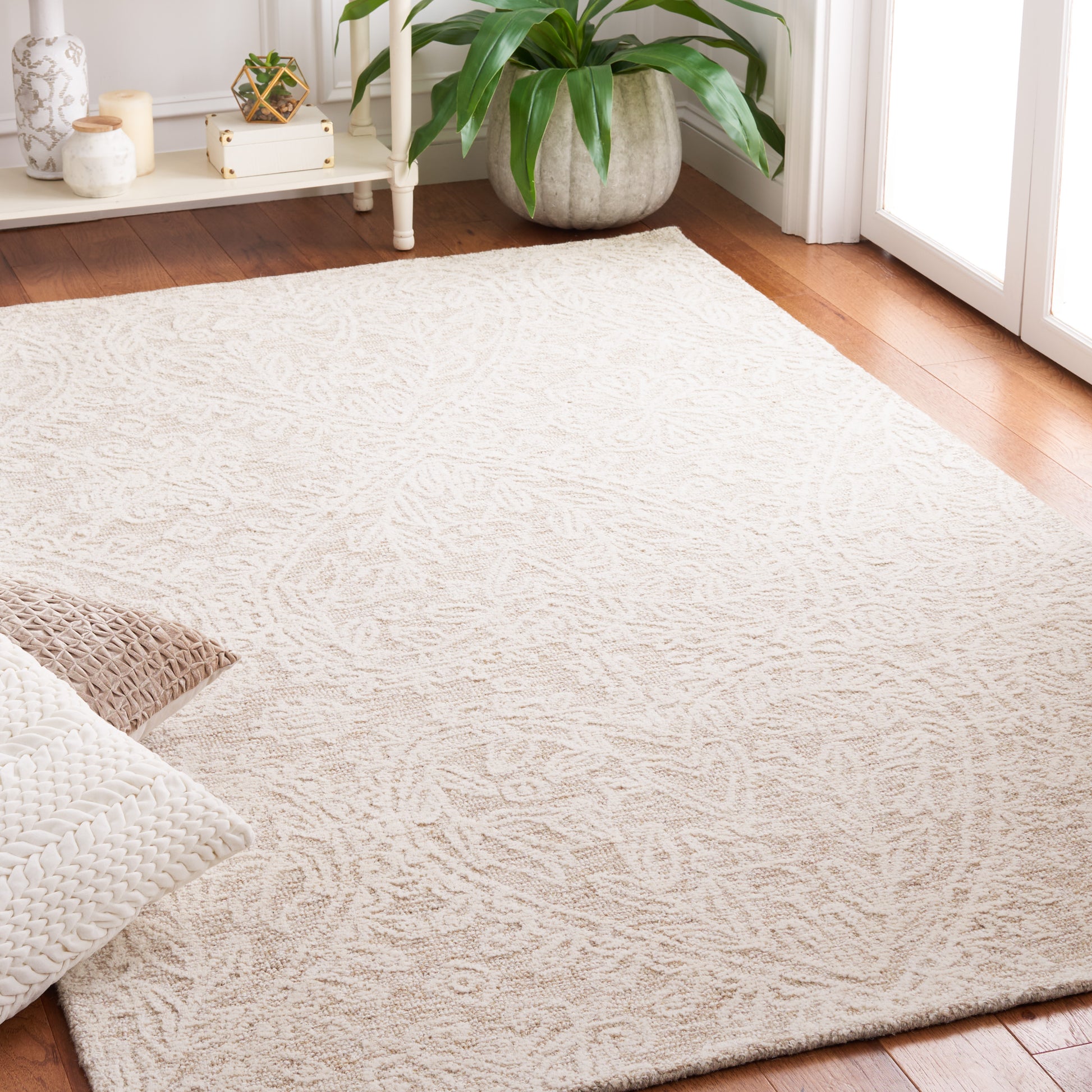 Safavieh Metro Met887B Beige/Ivory Area Rug