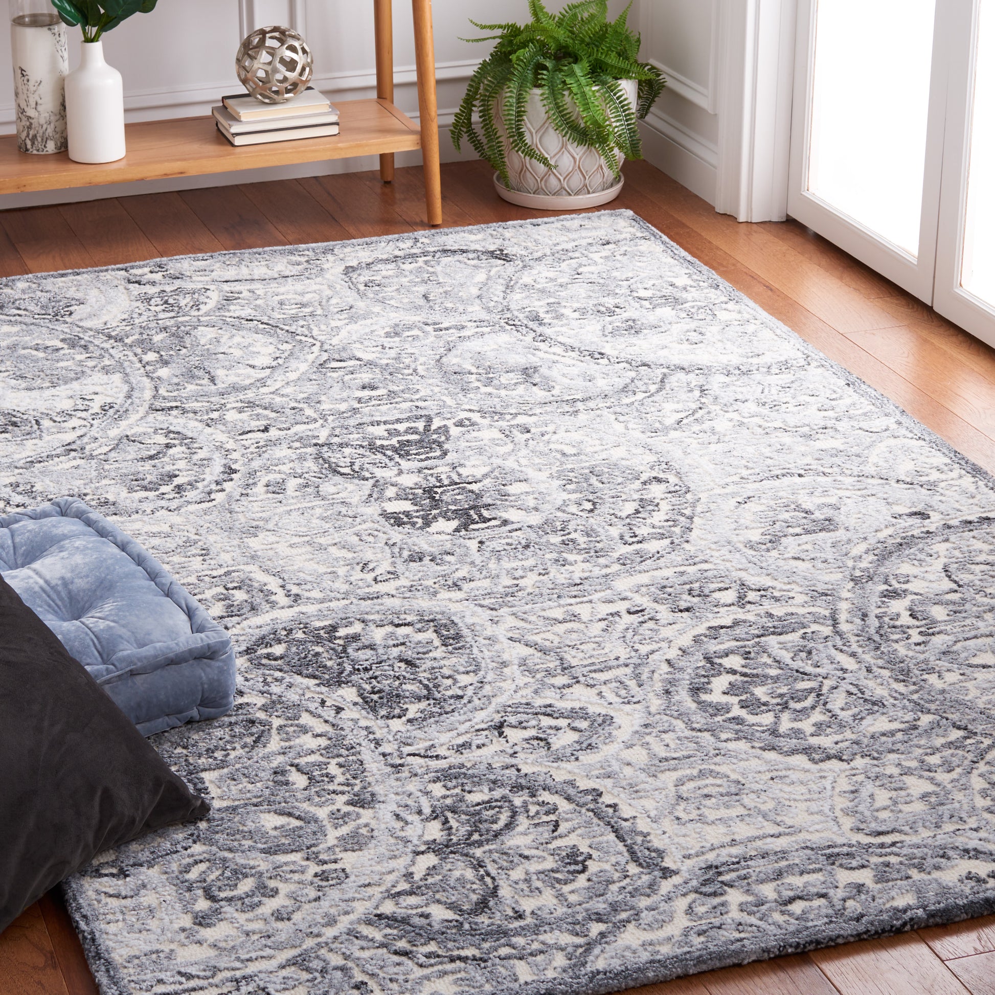 Safavieh Metro Met889F Ivory/Grey Area Rug