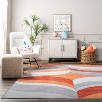 Nuloom Ilana Retro Kffx08A Orange Area Rug