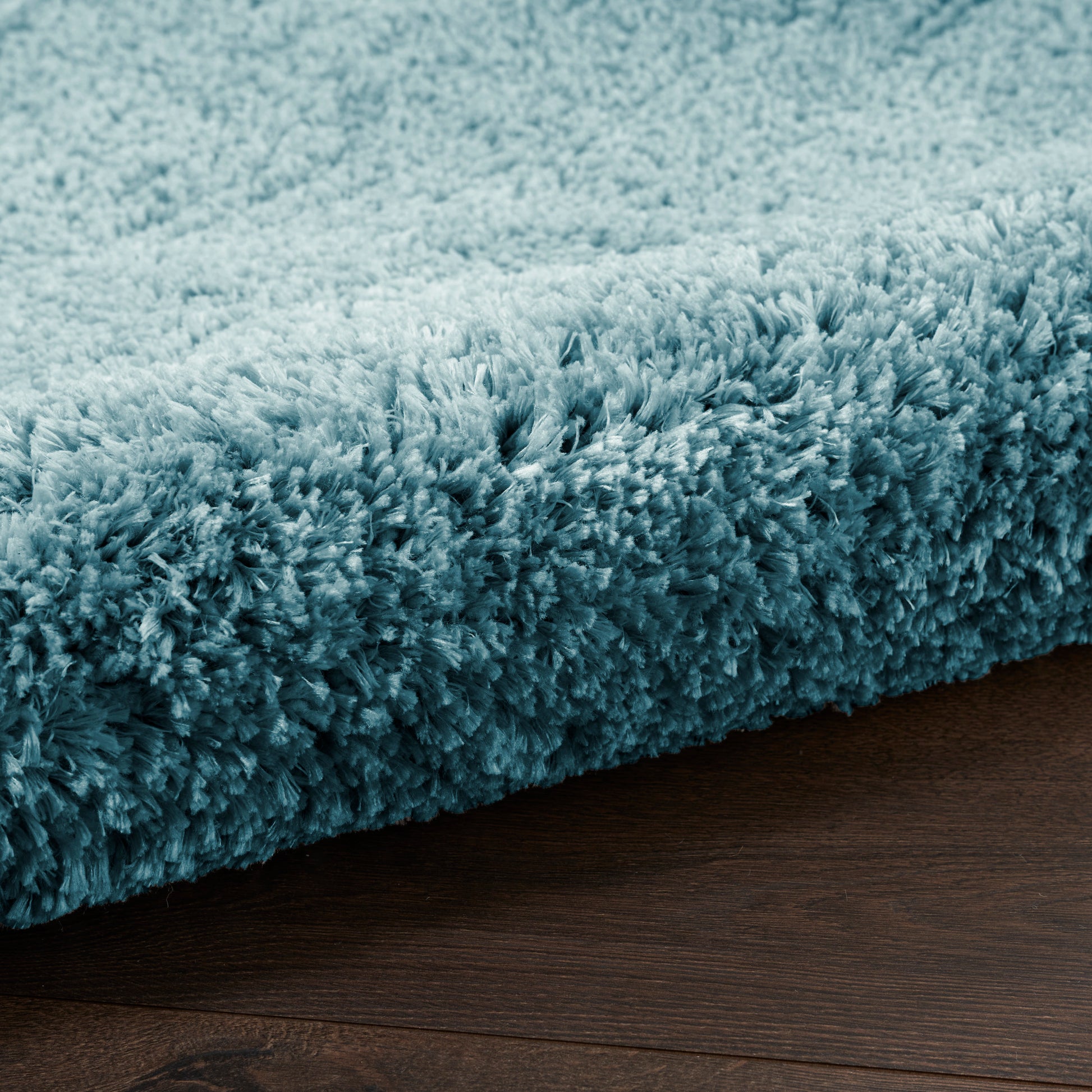 Nourison Dreamy Shag Drs05 Aqua Area Rug