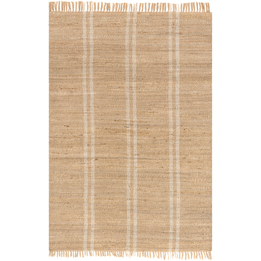 Nuloom Vicky Striped Aras01A Natural Area Rug