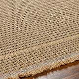 Surya Mirage Mge-2301 Tan, Black Rug.