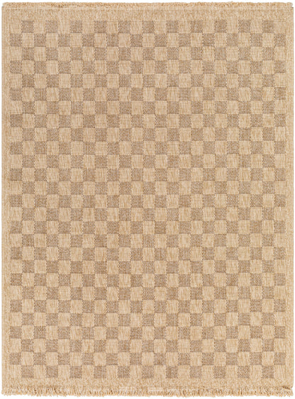 Surya Mirage Mge-2310 Tan, Dark Brown Area Rug