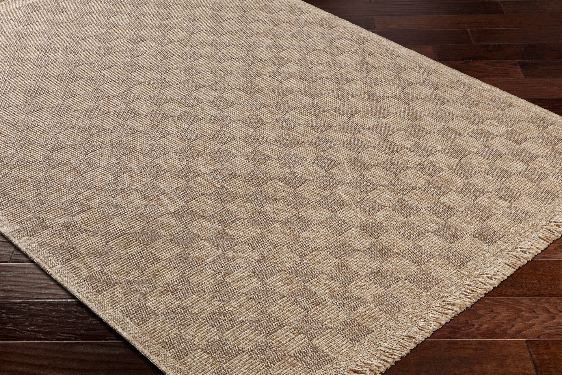 Surya Mirage Mge-2310 Tan, Dark Brown Area Rug