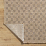 Surya Mirage Mge-2310 Tan, Dark Brown Rug.