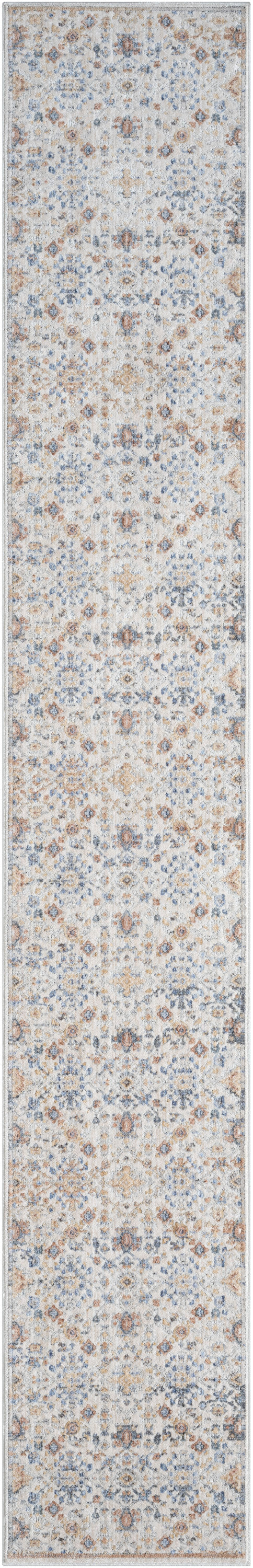 Nourison Elegant Heirlooms Elh02 Ivory Grey Area Rug