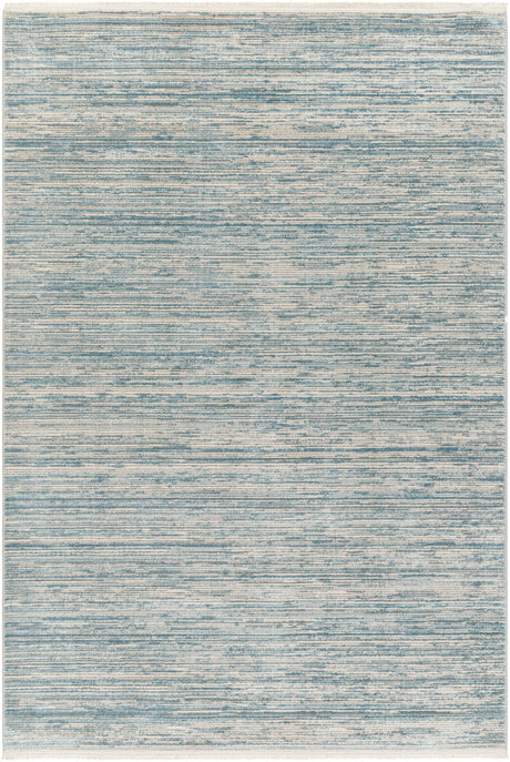 Surya Masha Mha-2302 Cream, Denim, Gray Rug.