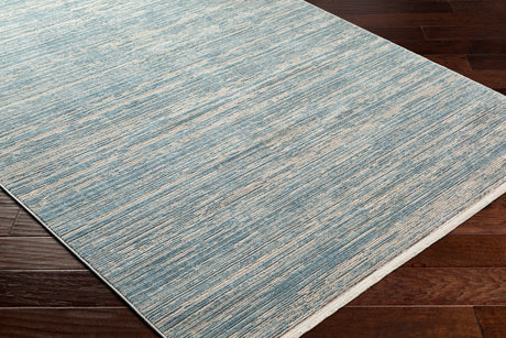Surya Masha Mha-2302 Cream, Denim, Gray Rug.
