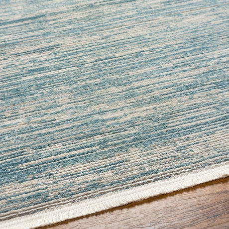 Surya Masha Mha-2302 Cream, Denim, Gray Rug.