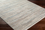 Surya Masha Mha-2303 Cream, Gray, Ivory, Denim Rug.