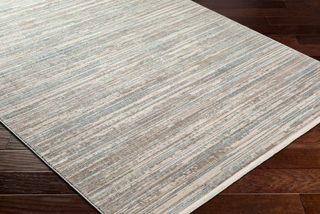Surya Masha Mha-2303 Cream, Gray, Ivory, Denim Rug.