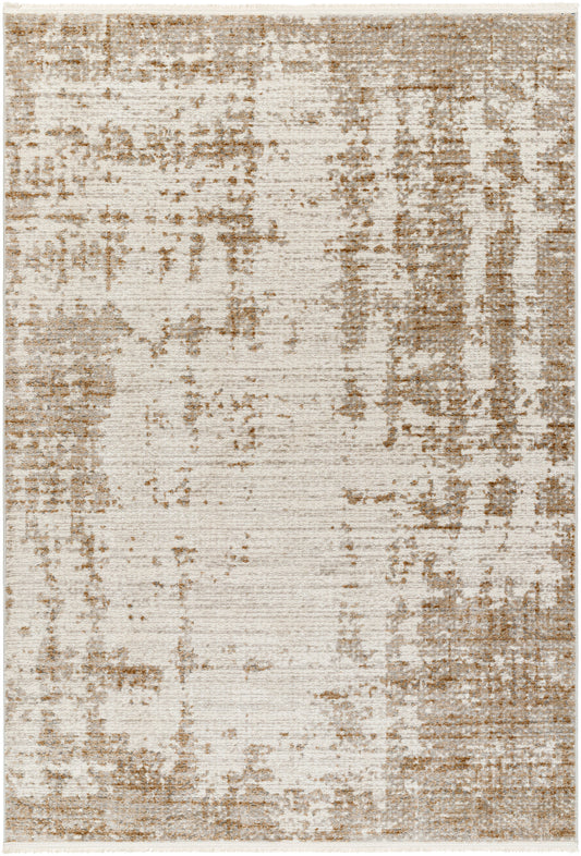 Surya Masha Mha-2304 Ivory, Cream, Light Brown, Gray, Brown Area Rug