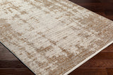 Surya Masha Mha-2304 Ivory, Cream, Light Brown, Gray, Brown Rug.
