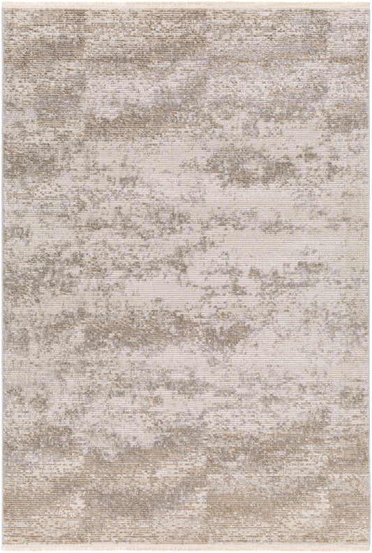 Surya Masha Mha-2307 Ivory, Cream, Gray, Light Brown Area Rug