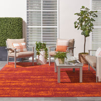 Nourison Nourison Essentials Nre03 Red Area Rug