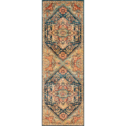 Nuloom Tabetha Tribal Rzin06A Green Area Rug