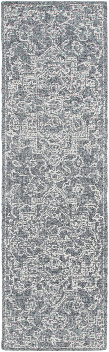 Safavieh Micro-Loop Mlp425G Grey/Ivory Rug.